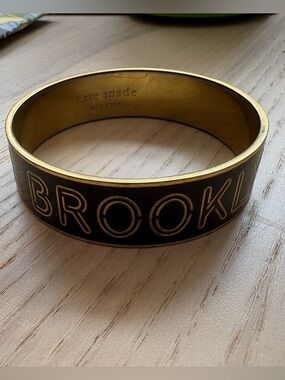 Kate Spade Idiom Bangle “No Sleep Till Brooklyn”
